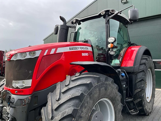 2014 massey ferguson 8690 dyna vt vierwielaangedreven landbouwtractor - afbeelding 2 van  50