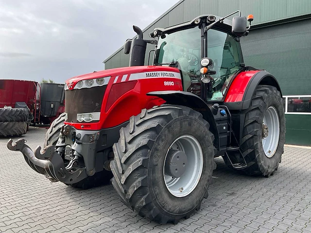 2014 massey ferguson 8690 dyna vt vierwielaangedreven landbouwtractor - afbeelding 12 van  50