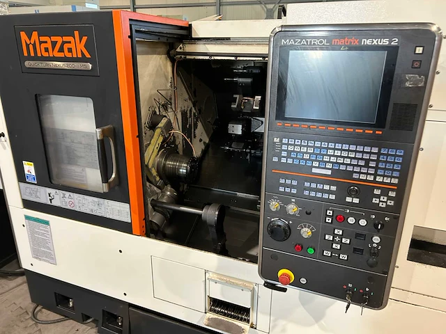 2014 mazak quick turn nexus 200-ii ms cnc draaibank - afbeelding 10 van  40