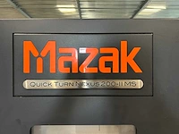 2014 mazak quick turn nexus 200-ii ms cnc draaibank - afbeelding 9 van  40