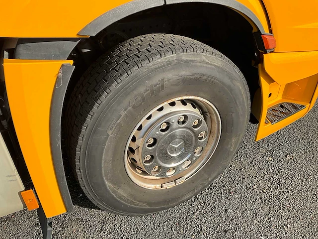 2014 mercedes-benz actros 2563 euro6 oprijwagen met dieplader - afbeelding 3 van  50