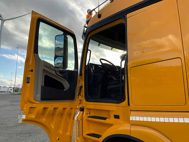2014 mercedes-benz actros 2563 euro6 oprijwagen met dieplader - afbeelding 11 van  50