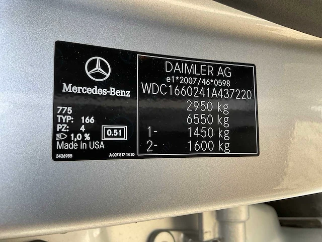 2014 mercedes-benz ml 350 bluetec bedrijfswagen - afbeelding 26 van  32