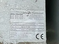 2014 meyer-tonndorf mtv 11/2000/40-1000 hydraulische dockleveller - afbeelding 4 van  12