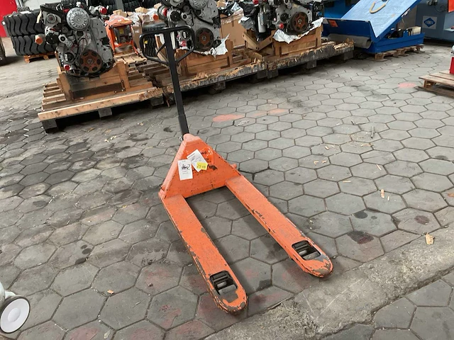 2014 mobile industrie eco1-55 hand hydraulische palletwagen - afbeelding 2 van  6