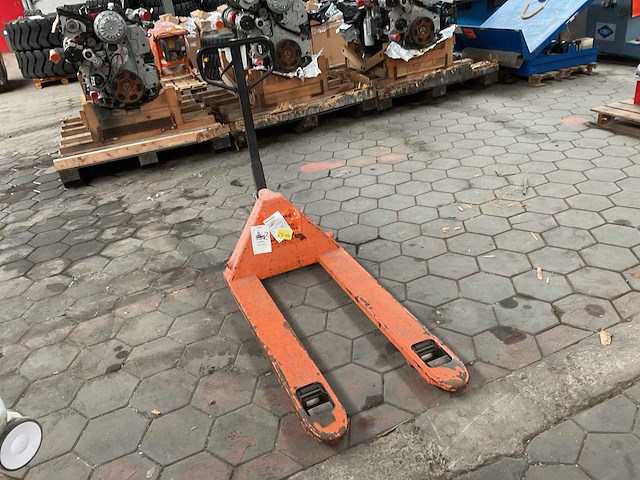 2014 mobile industrie eco1-55 hand hydraulische palletwagen - afbeelding 2 van  6