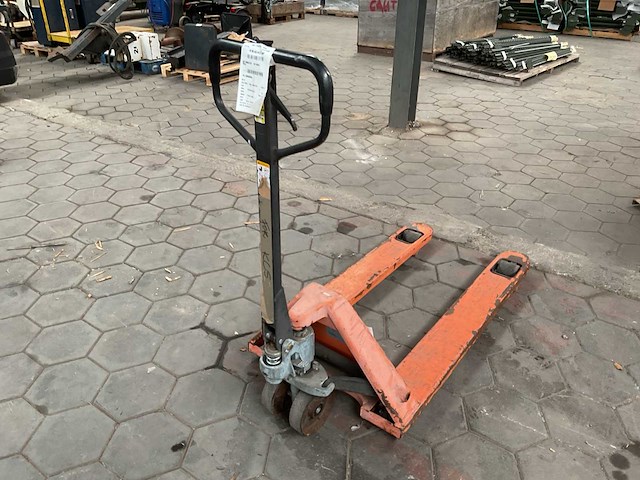 2014 mobile industrie eco1-55 hand hydraulische palletwagen - afbeelding 3 van  6