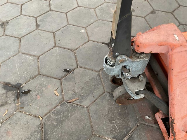 2014 mobile industrie eco1-55 hand hydraulische palletwagen - afbeelding 5 van  6