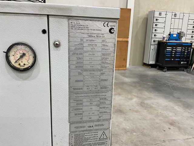 2014 mta tae evo tech 121 koelinstallaties chiller - afbeelding 2 van  14