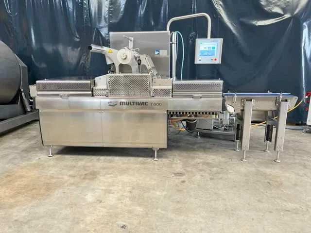 2014 multivac t600 automatic traysealer - afbeelding 1 van  15