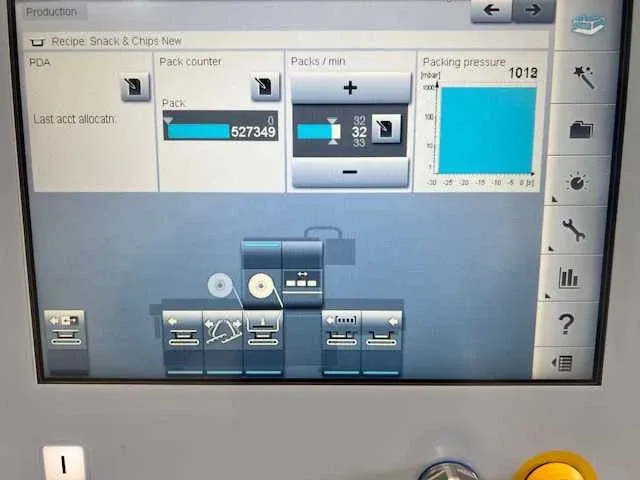 2014 multivac t600 automatic traysealer - afbeelding 9 van  15