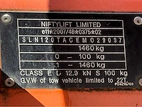 2014 niftylift nifty 120 tac hoogwerker aanhangwagen - afbeelding 20 van  27