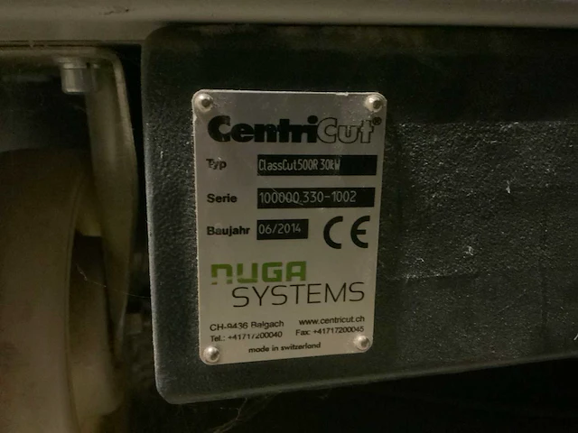 2014 nuga class cut 500r eco recyclinginstallatie - afbeelding 69 van  72