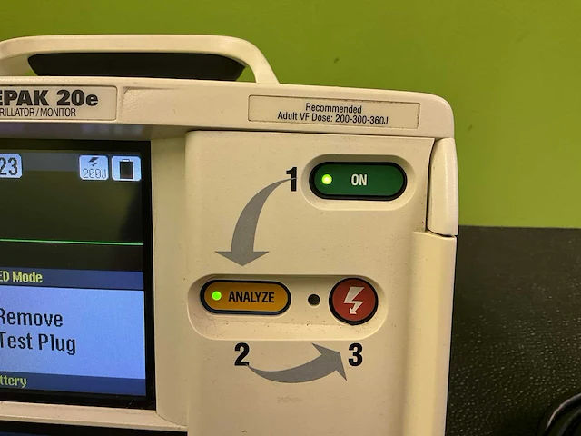 2014 physio-control lifepak 20e defibrillator - afbeelding 7 van  11