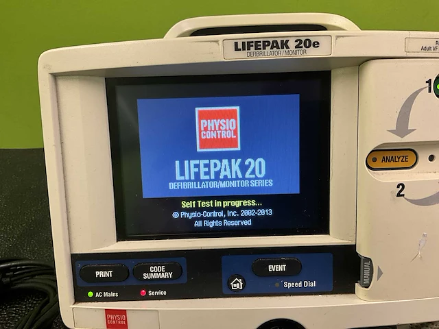 2014 physio-control lifepak 20e defibrillator - afbeelding 3 van  10