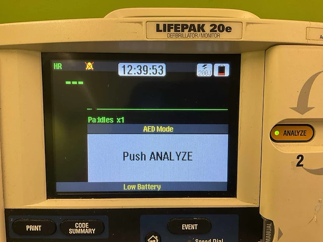 2014 physio-control lifepak 20e defibrillator - afbeelding 4 van  10