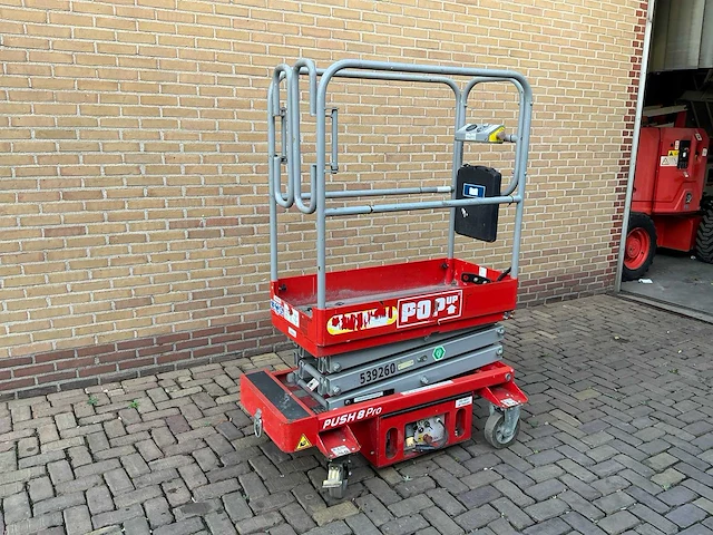 2014 pop-up push 8 pro hoogwerker - afbeelding 1 van  11