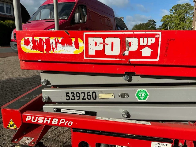 2014 pop-up push 8 pro hoogwerker - afbeelding 10 van  11