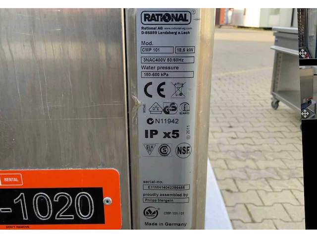 2014 rational combimaster plus cmp 101 combisteamer - afbeelding 3 van  11