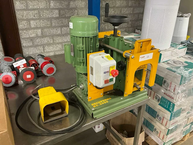 2014 recuperma rc. 2000 kabel pelmachine - afbeelding 1 van  11