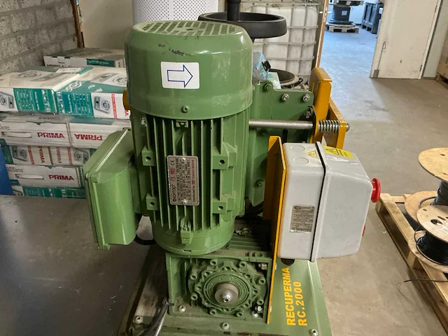 2014 recuperma rc. 2000 kabel pelmachine - afbeelding 9 van  11