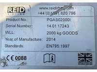 2014 reid lifting limited porta gantry aluminium portaalkraan - afbeelding 2 van  10