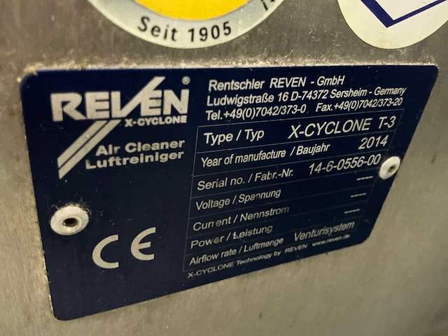 2014 reven x-cyclone onderdelenreiniger - afbeelding 6 van  6