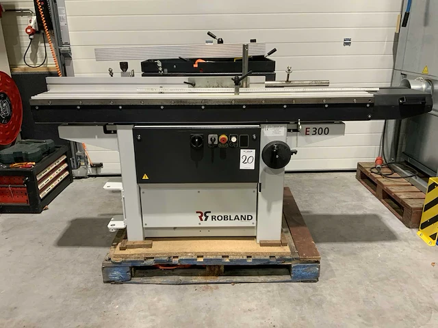 2014 robland e300 formaatcirkelzaagmachine - afbeelding 1 van  11