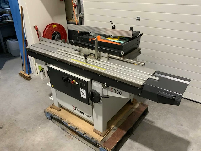 2014 robland e300 formaatcirkelzaagmachine - afbeelding 4 van  11