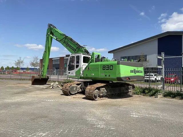 2014 sennebogen 830 rupsgraafmachine - afbeelding 13 van  19