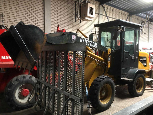 2014 shandong hytec zl 08a wiellader - afbeelding 1 van  6