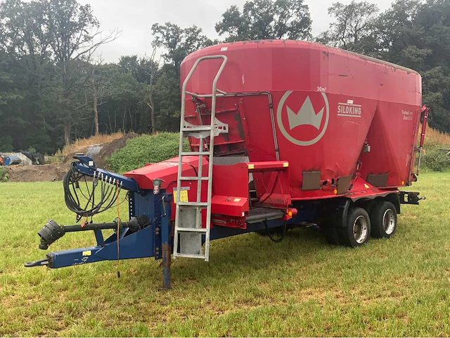 2014 siloking trailedline duo 3022-30 voermengwagen - afbeelding 1 van  36