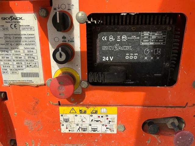 2014 skyjack sj iii 3219 hoogwerker - afbeelding 16 van  16