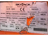 2014 skyjack sj iii 4626 hoogwerker - afbeelding 19 van  26