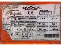 2014 skyjack sj iii 4632 hoogwerker - afbeelding 21 van  21