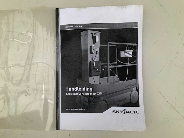 2014 skyjack sj12 hoogwerker - afbeelding 6 van  14