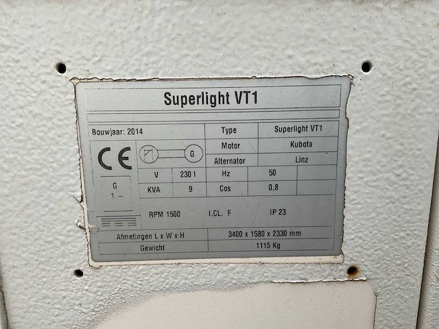2014 superlight vt1 lichtmast - afbeelding 9 van  10