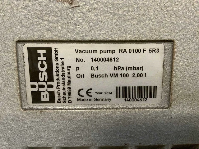 2014 suxxesion 120es vacuümheffer - 12 ton - afbeelding 18 van  18