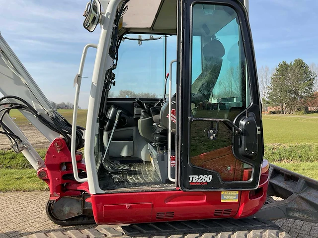 2014 takeuchi tb260 midigraafmachine - afbeelding 16 van  33