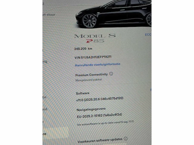 2014 tesla model s p85 performance - afbeelding 25 van  32