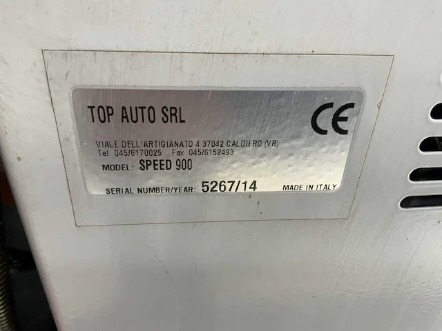 2014 topauto speed 900 automaatspoelmachine - afbeelding 7 van  7