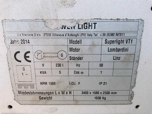 2014 tower light superlight vt1 lichtmast aggregaat aanhangwagen - afbeelding 10 van  20