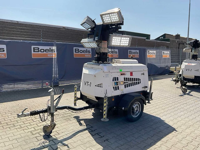 2014 tower light superlight vt1 lichtmast aggregaat aanhangwagen - afbeelding 12 van  20