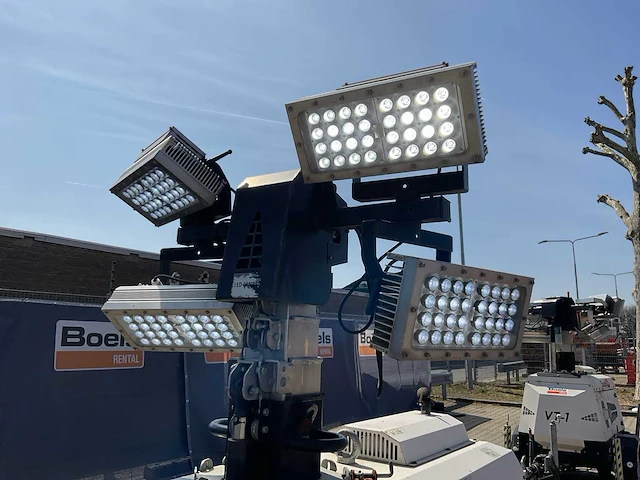 2014 tower light superlight vt1 lichtmast aggregaat aanhangwagen - afbeelding 18 van  20