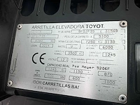 2014 toyota 02-8fgjf35 vorkheftruck - afbeelding 10 van  18