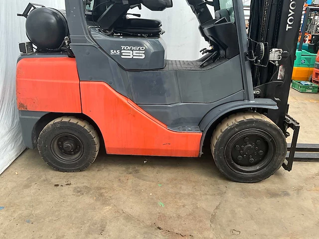 2014 toyota 02-8fgjf35 vorkheftruck - afbeelding 11 van  18