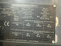 2014 toyota 8fbet15 vorkheftruck - afbeelding 7 van  15