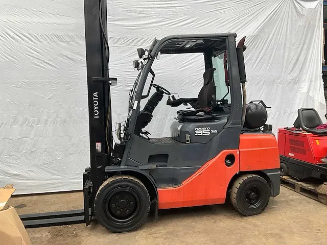2014 toyota 8fgjf35 vorkheftruck - afbeelding 12 van  19