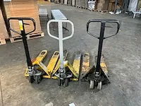 2014 tvh hand hydraulische palletwagen (3x) - afbeelding 1 van  5
