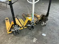 2014 tvh hand hydraulische palletwagen (3x) - afbeelding 2 van  5